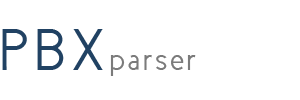 PBX Parser